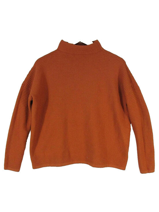 French Connection Sweaters - French Connection Womens Pullover Turtleneck Sweater Long Sleeve Size M Orange